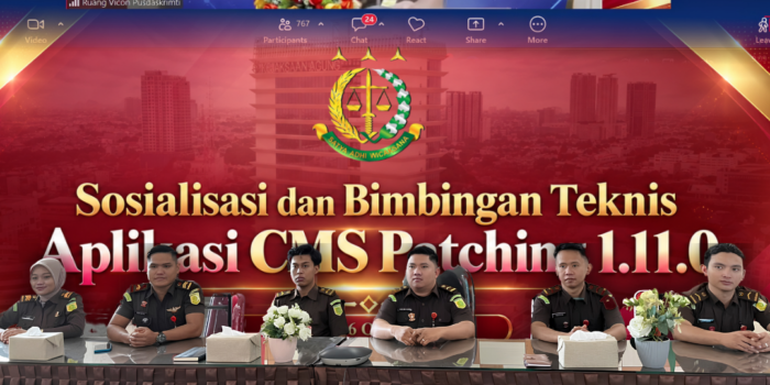SOSIALISASI DAN BIMTEK CMS